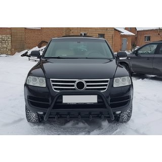 Parabulloni WT003 Black Special (Acciaio Inox) Volkswagen Touareg 2002–2010 foto 1
