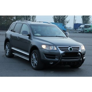 Parabulloni WT003 Black Special (Acciaio Inox) Volkswagen Touareg 2002–2010 foto 3