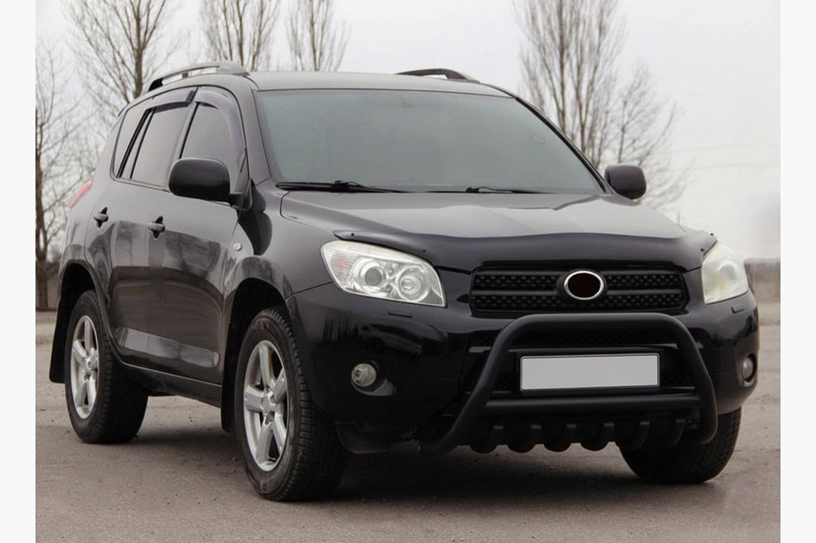 Toyota Rav 4 2006-2013 Parabullbar WT003 Nero Acciaio Inox Image