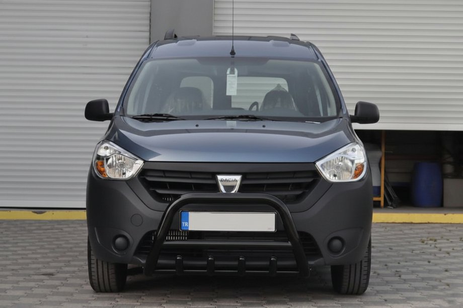 Renault Dokker 2013-2022 Parabulloni WT003 Nero (Acciaio Inox) Image