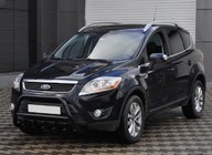 Ford Kuga 2008-2013 Parabulloni WT003 Nero (Acciaio Inox) foto 4