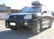 Hyundai Santa Fe 1 2000-2006 Parabulloni WT003 Nero (Acciaio Inox) foto 1