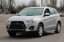 Mitsubishi ASX 2010-2023 Parabulloni WT003 Nero (Acciaio Inox) foto 3