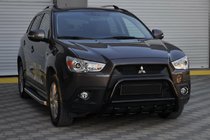 Mitsubishi ASX 2010-2023 Parabulloni WT003 Nero (Acciaio Inox) foto 5