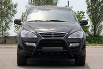 SsangYong Kyron 2005-2014 Parabullbar WT003 Nero Acciaio Inox foto 2