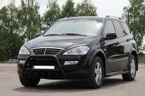 SsangYong Kyron 2005-2014 Parabullbar WT003 Nero Acciaio Inox foto 1
