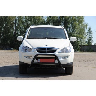 Parabullbar WT003 Nero Acciaio Inox SsangYong Kyron 2005-2014 foto 3