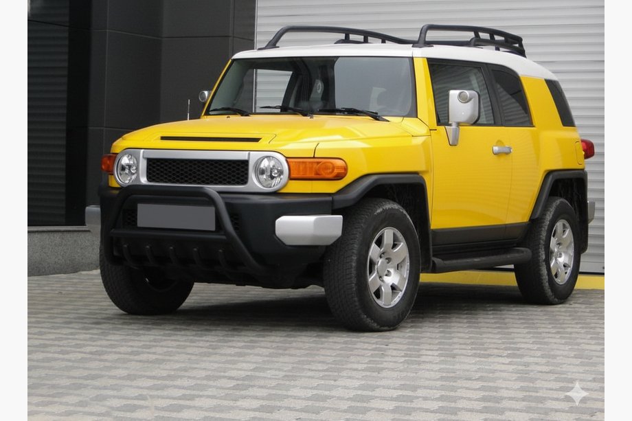 Toyota FJ Cruiser 2006-2022 Parabullbar WT003 Nero Acciaio Inox Foto 3