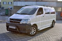 Toyota HiAce Parabullbar WT003 Nero Acciaio Inox foto 3