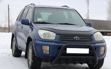 Toyota Rav 4 2001-2005 Parabullbar WT003 Nero Acciaio Inox foto 5