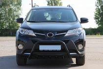 Toyota Rav 4 2013-2018 Parabullbar WT003 Nero Acciaio Inox foto 6