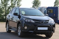 Toyota Rav 4 2013-2018 Parabullbar WT003 Nero Acciaio Inox foto 5