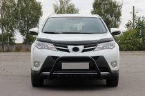 Toyota Rav 4 2013-2018 Parabullbar WT003 Nero Acciaio Inox foto 1