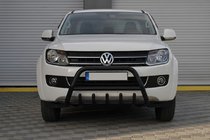 Volkswagen Amarok 2010-2022 Parabullbar WT003 Nero Acciaio Inox foto 7
