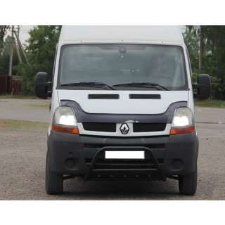 Parabullbar Anteriore WT003 Nero (Acciaio Inox) Opel Movano 2004-2010 foto 3