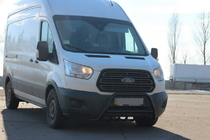 Ford Transit 2014- Parabulloni WT003 Nero (Acciaio Inox) foto 1