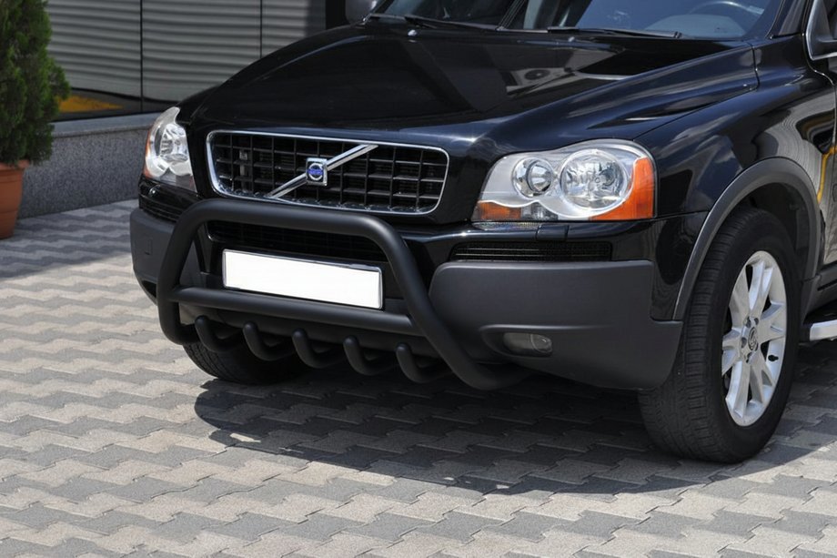 Volvo XC90 2002-2014 Parabulloni WT003 Nero (Acciaio Inox) Image
