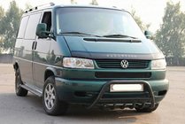 Volkswagen T4 Caravelle/Multivan 1990–2003 Parabulloni WT004 Nero (Acciaio Inox) foto 1