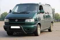 Volkswagen T4 Caravelle/Multivan 1990–2003 Parabulloni WT004 Nero (Acciaio Inox) foto 2