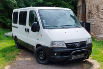 Peugeot Boxer 1994-2006 Parabulloni WT003 Nero (Acciaio Inox) foto 1