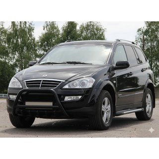 Parabullbar WT003 Nero Acciaio Inox SsangYong Action 2005-2018 foto 3