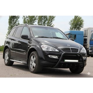 Parabullbar WT003 Nero Acciaio Inox SsangYong Action 2005-2018 foto 1