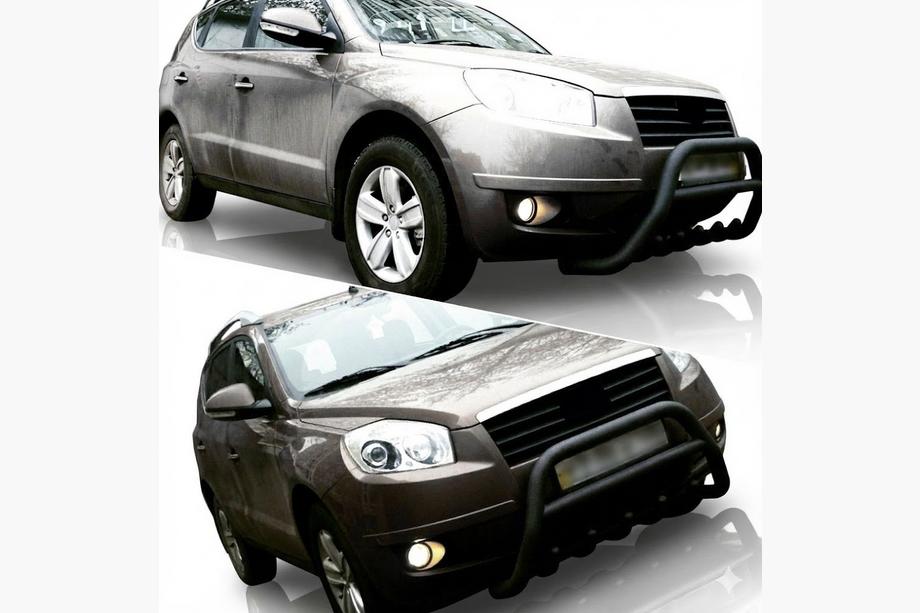 Geely Emgrand X7 2011- Parabulloni WT003 Nero (Acciaio Inox) Image