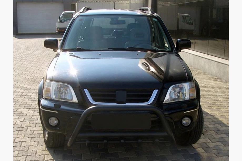 Honda CRV 2001-2006 Parabulloni WT003 Nero (Acciaio Inox) Foto 4
