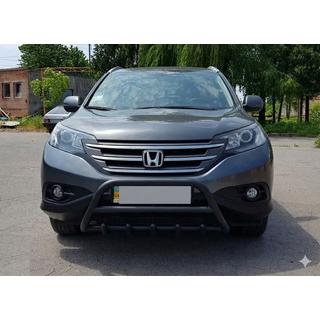 Protezione Anteriore WT003 Nero (Acciaio Inox) Honda CRV 2012-2016 foto 1