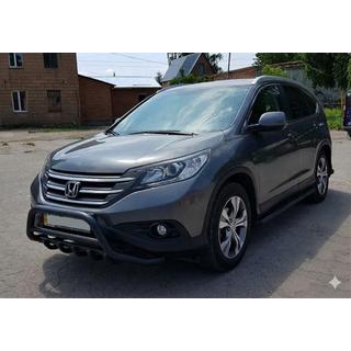 Protezione Anteriore WT003 Nero (Acciaio Inox) Honda CRV 2012-2016 foto 4