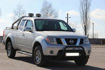 Nissan Navara 2006-2015 Parabullbar WT003 Nero Acciaio Inox foto 1