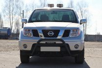 Nissan Navara 2006-2015 Parabullbar WT003 Nero Acciaio Inox foto 6