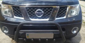 Nissan Navara 2006-2015 Parabullbar WT003 Nero Acciaio Inox foto 3