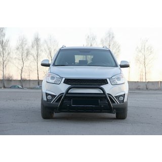 Parabulloni WT003 Nero (Acciaio Inox) SsangYong Korando 2010-2019 foto 4
