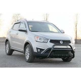 Parabulloni WT003 Nero (Acciaio Inox) SsangYong Korando 2010-2019 foto 1