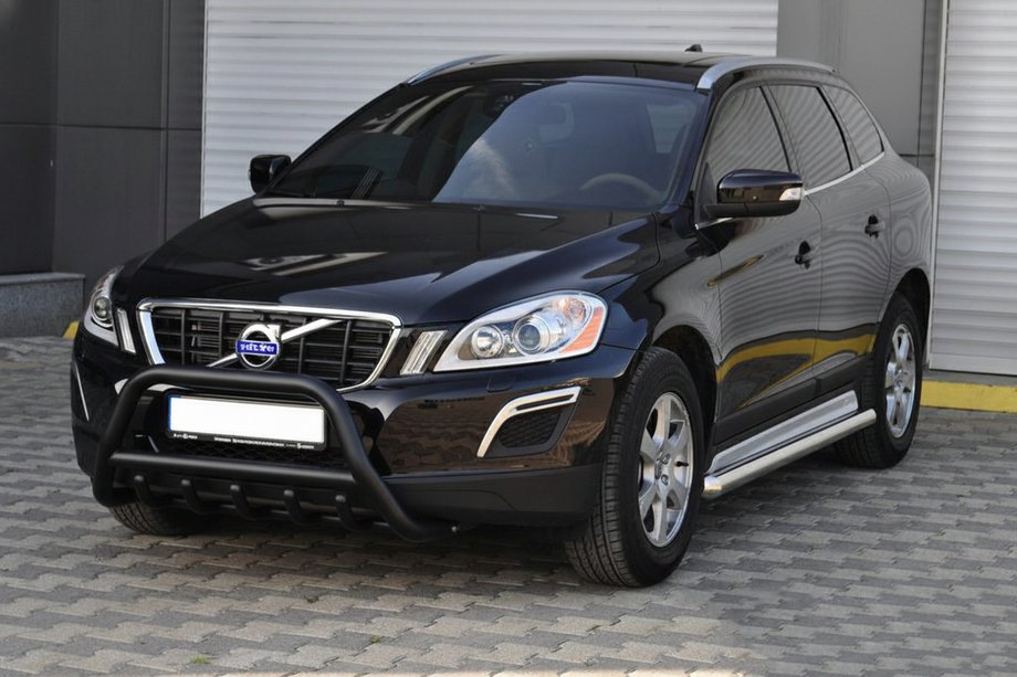 Volvo XC60 2009-2017 Parabullbar WT003 Nero Acciaio Inox Image