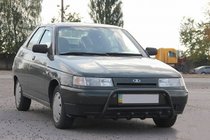 VAZ 2110-21115 1995-2015 Parabulloni WT003 Nero 60mm (Acciaio Inox) foto 2