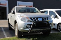 Mitsubishi L200 2015-2024 Parabullbar WT003 Nero Acciaio Inox foto 4