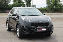 Kia Sportage 2015-2021 Parabullbar WT003 Nero Acciaio Inox foto 3