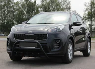 Kia Sportage 2015-2021 Parabullbar WT003 Nero Acciaio Inox foto 1