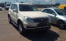 SsangYong Rexton I 2001-2017 Parabulloni WT004 Nero (Acciaio Inox) foto 3