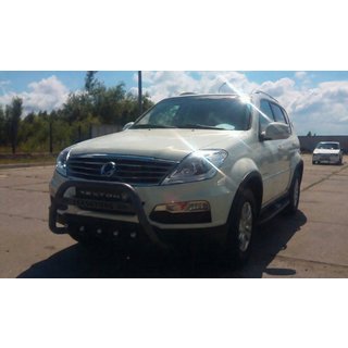Parabulloni WT004 Nero (Acciaio Inox) SsangYong Rexton I 2001-2017 foto 2