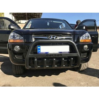 Parabulloni WT004 Nero (Acciaio Inox) Hyundai Tucson JM 2004- foto 2