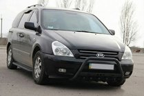 Kia Carnival 2002-2013 Parabulloni WT004 Nero (Acciaio Inox) foto 2