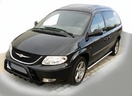 Chrysler Voyager 2001-2007 Parabullbar Anteriore WT003 Nero (Acciaio Inox) foto 1