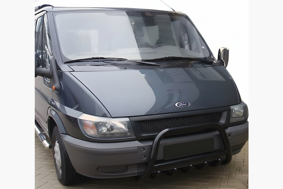 Ford Transit 2000–2014 Parabulloni WT003 Nero (2000-2006, Acciaio Inox) Image