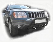 Jeep Grand Cherokee WK 2004-2010 Parabulloni WT003 Nero foto 1