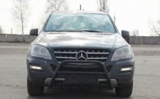 Mercedes ML W164 2005-2011 Parabulloni WT003 Nero (Acciaio Inox) foto 1