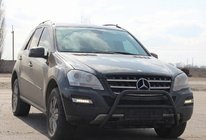 Mercedes ML W164 2005-2011 Parabulloni WT003 Nero (Acciaio Inox) foto 3
