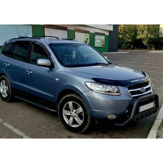 Parabulloni WT004 Nero (Acciaio Inox) Hyundai Santa Fe 2 2006-2012 foto 1